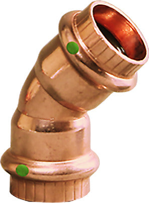 Viega 78087 ProPress Reducer, 1 in x 3/4 in (FTG x Press)