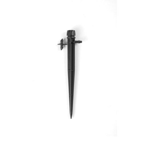 DIG 06-003 — 0–10 GPH Adjustable Drip Emitter on 5" Stake (180°)