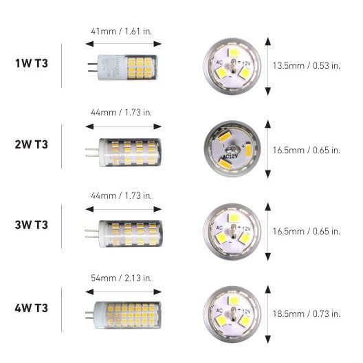 Unique Lighting Flex Gold T3 | 4W 2700K