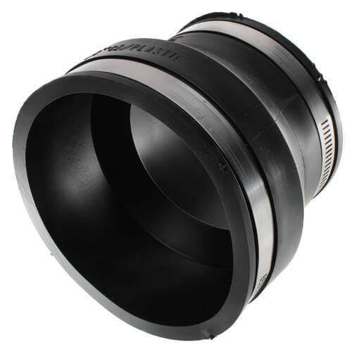 Fernco 1056-43 — 4" x 3" Flexible Coupling (CI/PVC to CI/PVC)