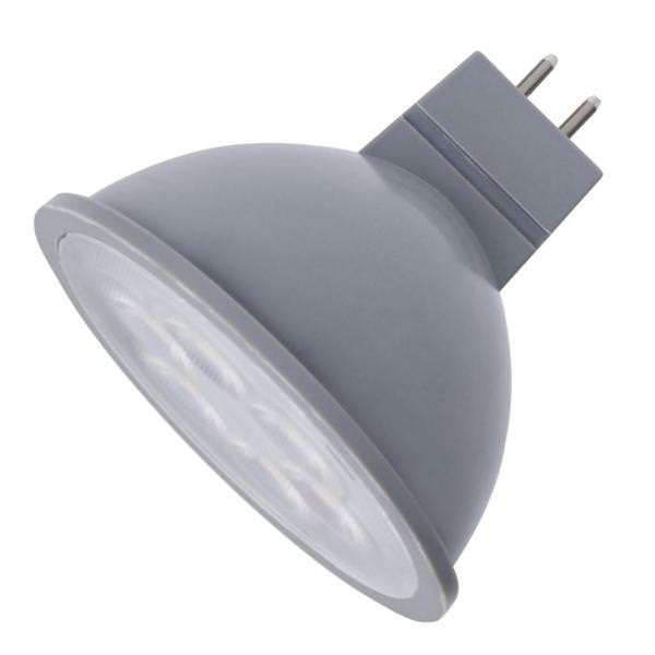 Satco 11391 MR16 LED, 4.5W, 2700K, GU5.3, 40°