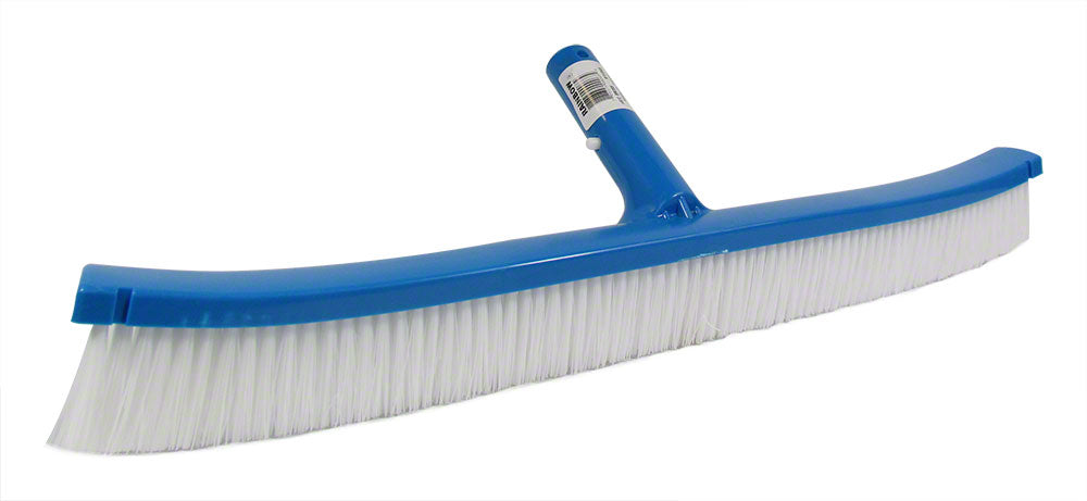 Pentair Rainbow White Poly Curved ABS Wall Brush, 18" (R111366)