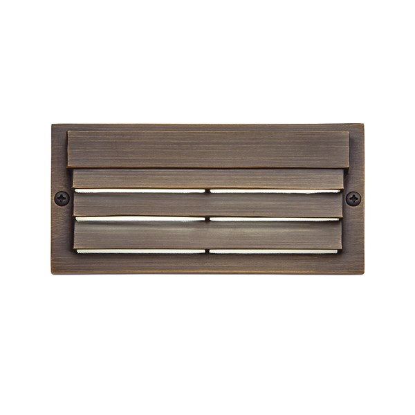 Kichler 16171AZT27 — Louvered Step/Deck Light, 2700K, Bronze