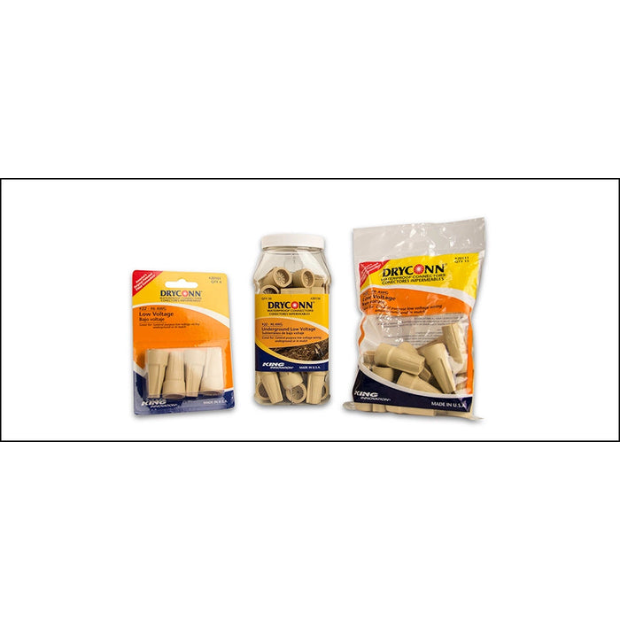 King Innovation 20101 Tan Low Voltage 4pc Card