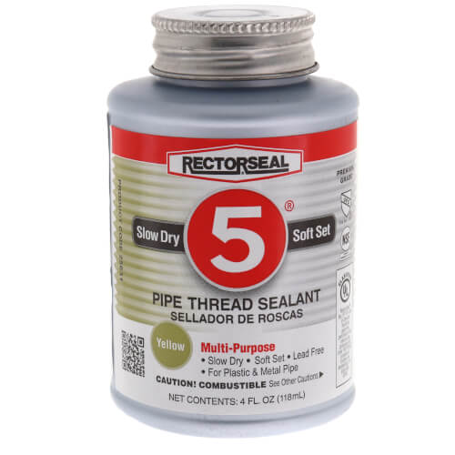 RectorSeal No. 5 Pipe Thread Sealant (4 oz)
