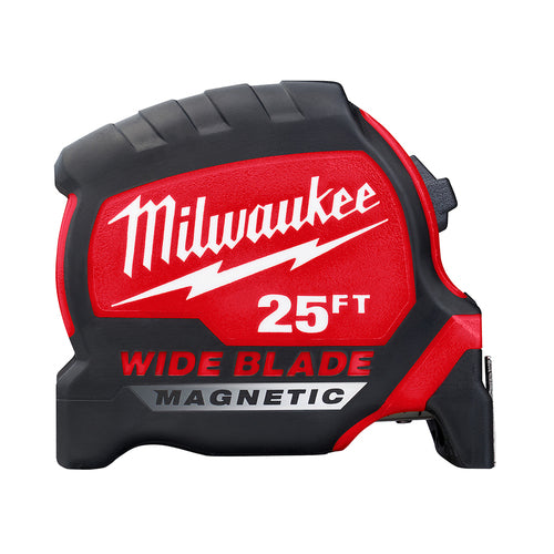 Milwaukee 48-22-0225M 25 ft Wide Blade Magnetic Tape Measure