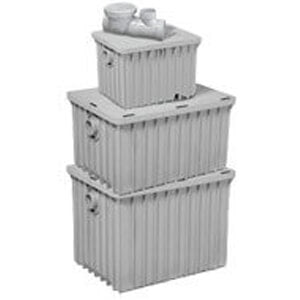 Endura / Canplas 763314 — 70 lb, 35 GPM Grease Trap (3" Connection)