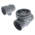 Endura / Canplas 763664 — 100 lb, 50 GPM Grease Trap (3" Connection)