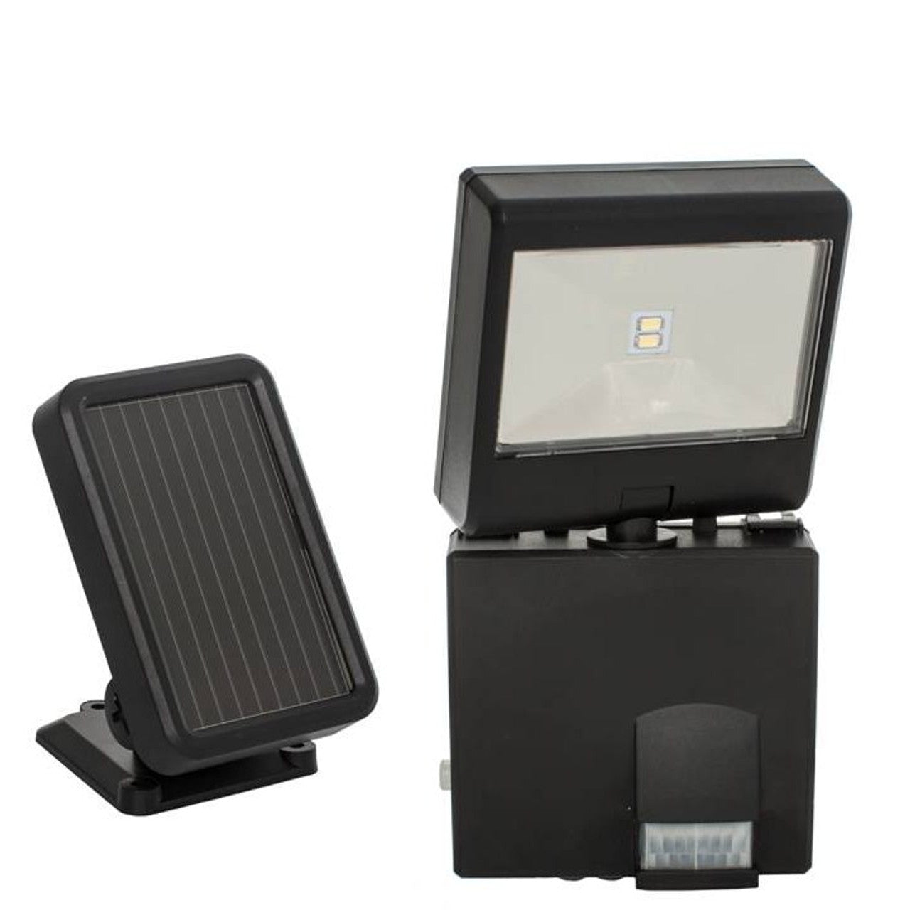 MAXSA | Solar-Powered LED Security Spotlight
