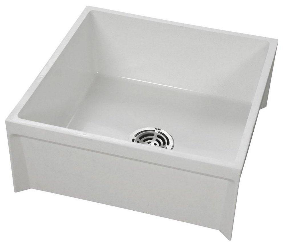 FIAT MSB2424 24" x 24" Molded Stone Mop Basin