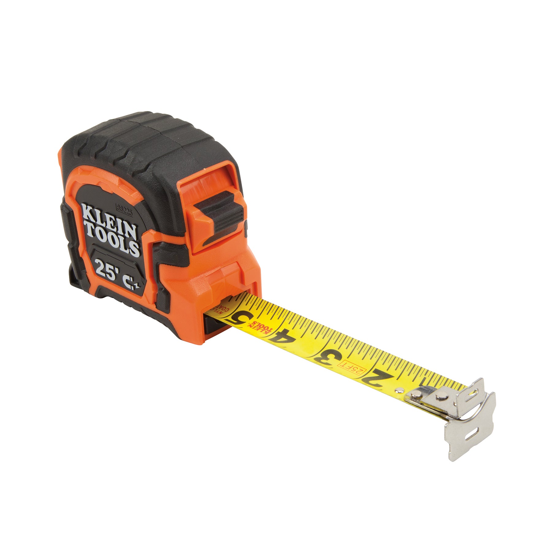 Klein Tools 86225R 25 ft Magnetic Double-Hook Tape Measure