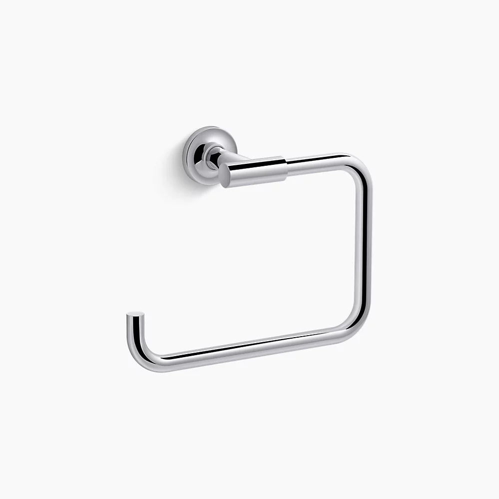 KOHLER Purist Towel Ring — Polished Chrome (K-14441-CP)