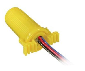 King Innovation LV9000 Yellow Silicone Connectors, 24-Pack