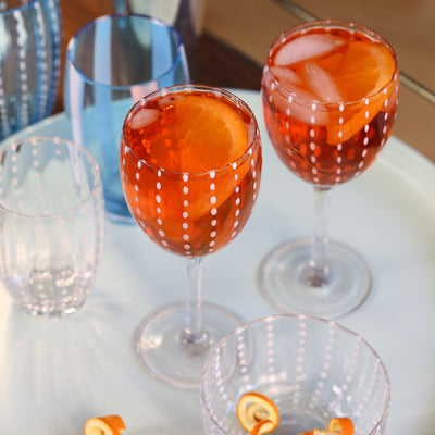 Zafferano Perle Wine Goblet (Set of 2) – Alternate View