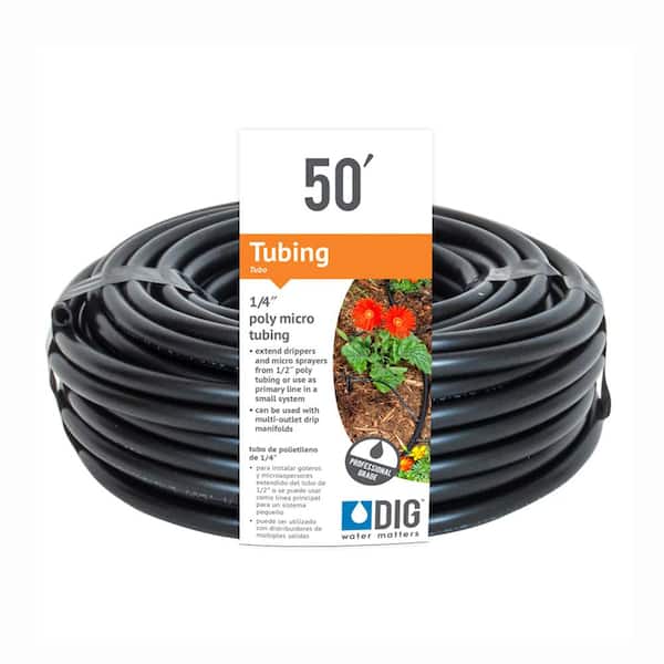 DIG Poly Drip Tubing — 1/2" (0.700 OD) x 100 ft | B36