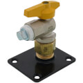 AutoFlare 90° Flange Valve — 1/2"