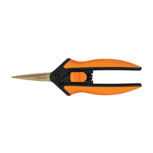 Fiskars 6 in Titanium Micro-Tip Pruning Shears 1072983