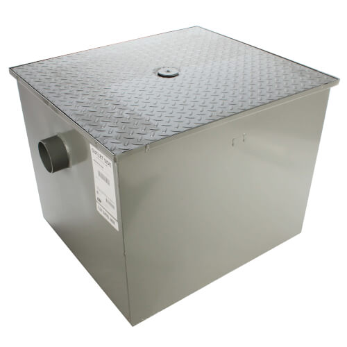 Zurn GT2700-50-3NH — 100# Grease Trap, 50 GPM (3" No‑Hub)