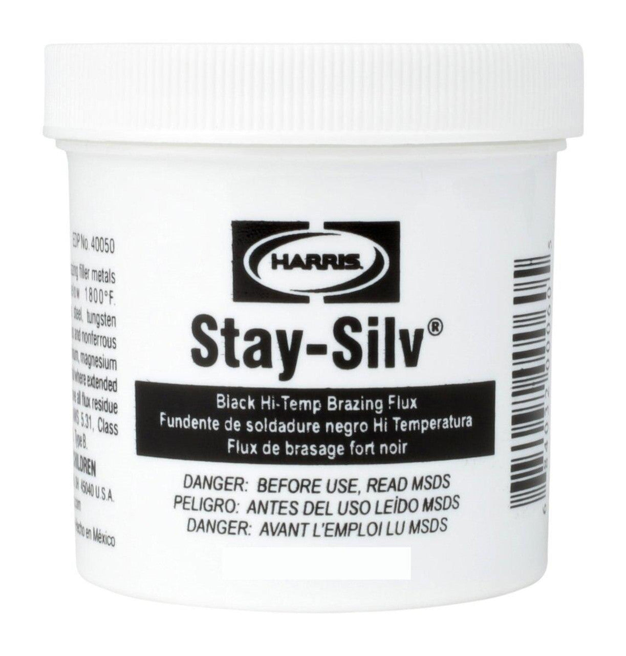 Harris Stay-Silv Black Brazing Flux (1 lb Jar) - SSBF1