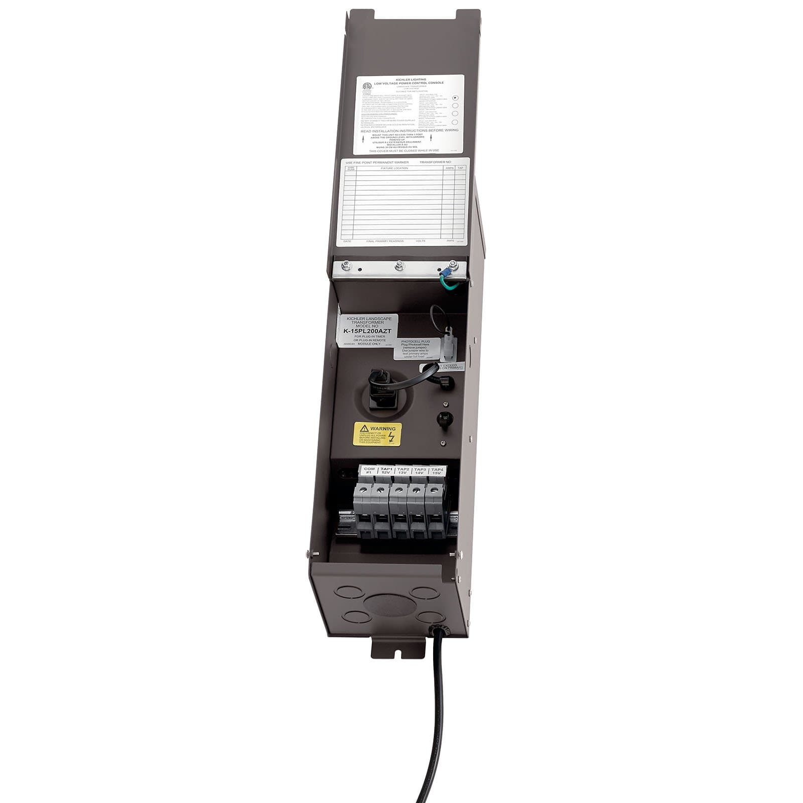 Kichler Plus Series 200W Transformer (Architectural Bronze) (15PL200AZT)