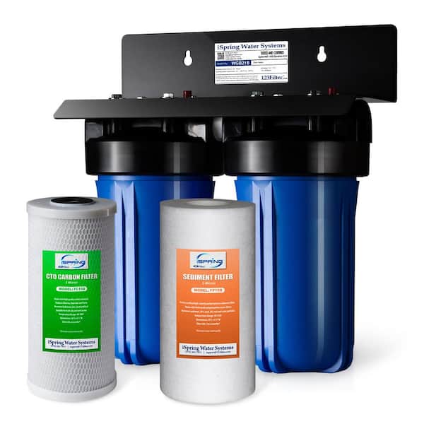 ISPRING WGB21B 2-Stage Whole House Water Filtration System