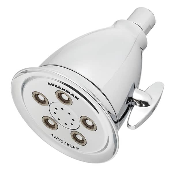 Speakman Hotel S-2005-HB 3‑Spray Fixed Adjustable Shower Head – Polished Chrome