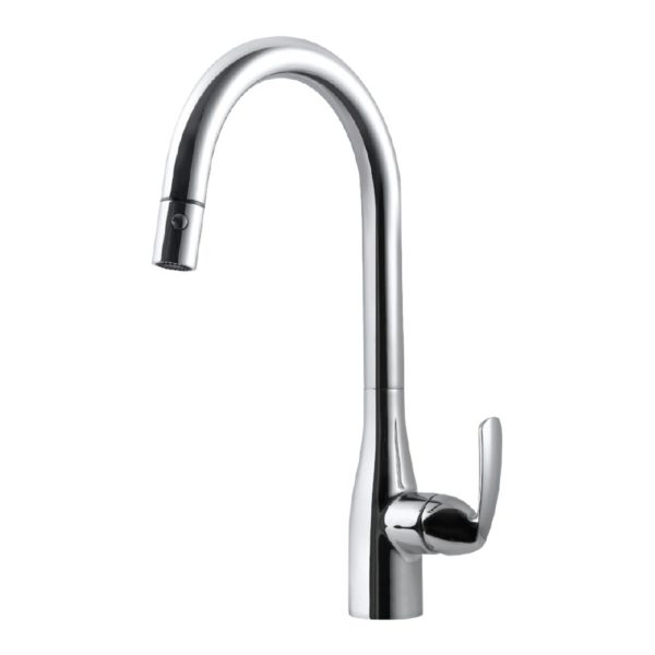 Hamat QUPD-1000 Quantum Pull-Down Kitchen Faucet (Polished Chrome)
