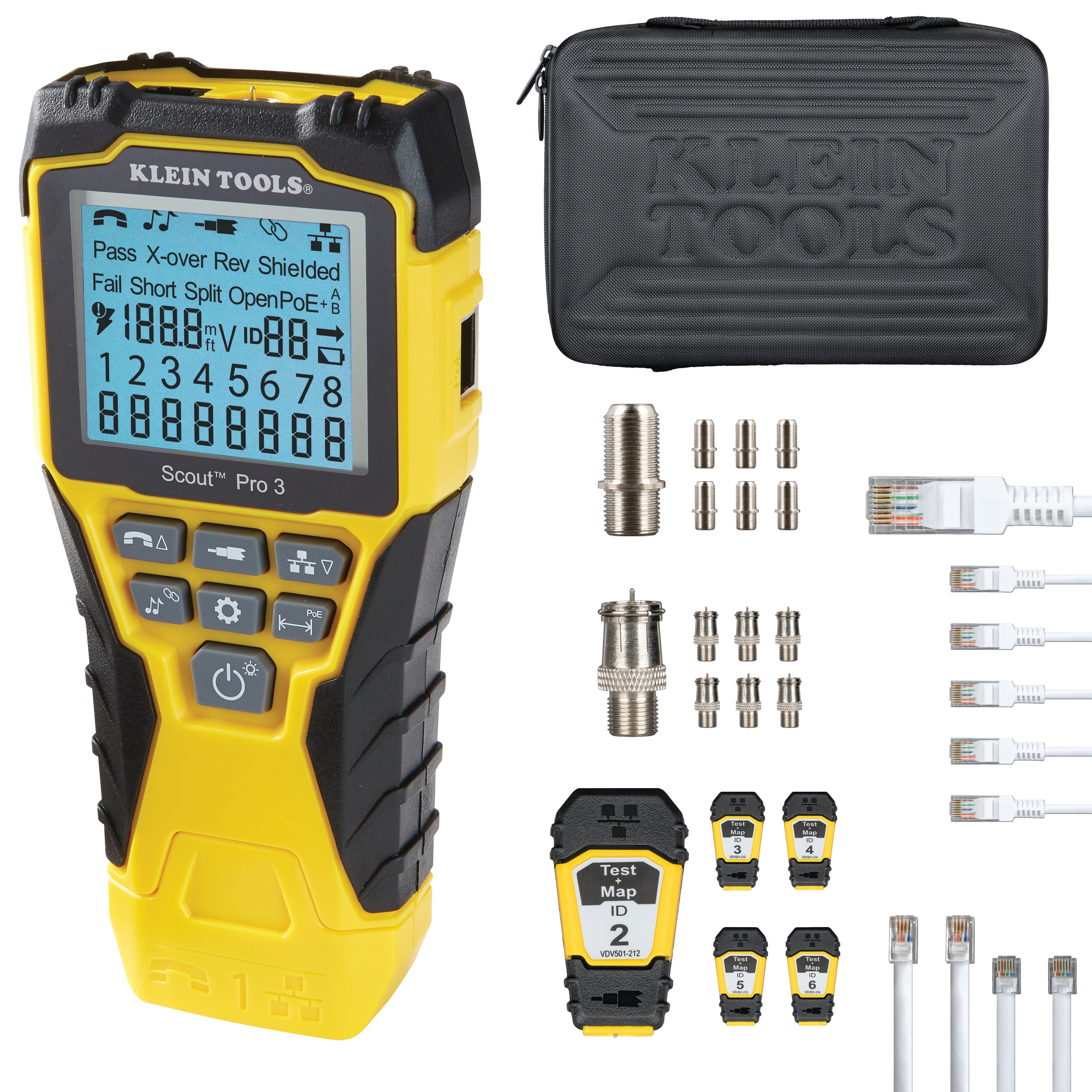 Klein VDV501-853 Scout Pro 3 with Test + Map™ Remotes