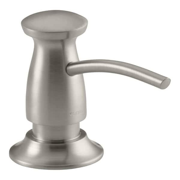KOHLER Soap/Lotion Dispenser, Vibrant Brushed Nickel (K-1893-C-BN)