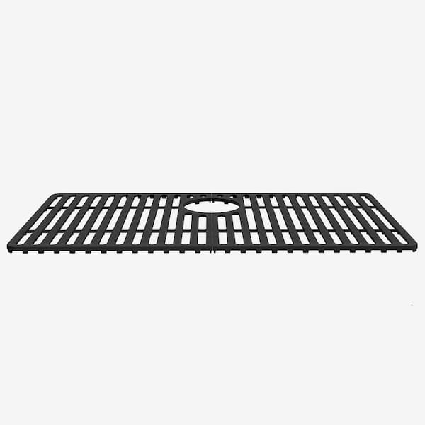 VIGO 28 in. Silicone Sink Protective Bottom Grid, Matte Black (VGSG2815MB)