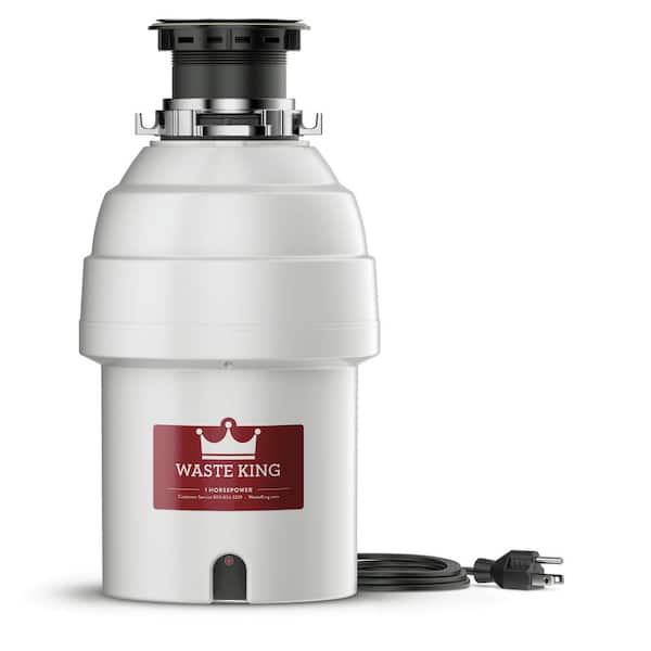 Waste King L-8000 — 1 HP Continuous Feed Disposal