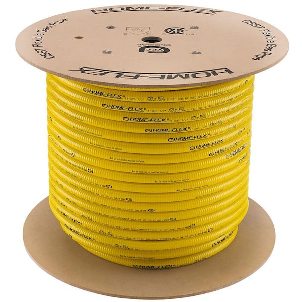 HOME-FLEX 1/2 in. CSST x 250 ft. Corrugated Stainless Steel Tubing (11-005250)